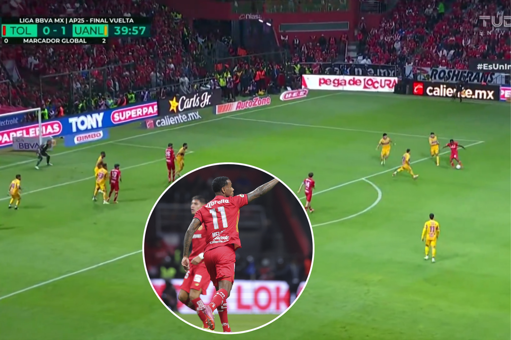 El Golazo que Marcará Historia: Helinho Estalla con un Remate Increíble en la Final del Apertura